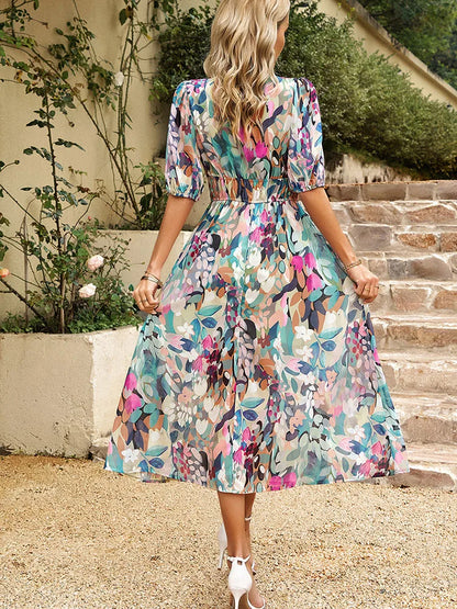 Dames Zomerjurk Elegante Pasvorm