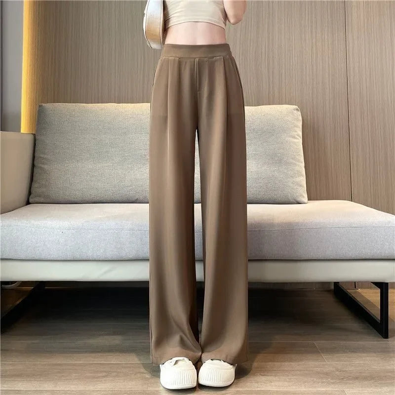 Dames Oversized Zomerbroek Grijs Bremen