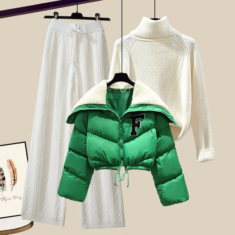 Dames Bovenkleding Set Warme Wintercollectie