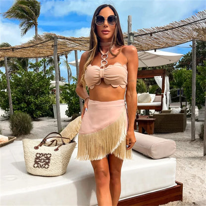 Zomerjurk Vrouwen Sexy Strandjurk Korte Poliesteren Jurk