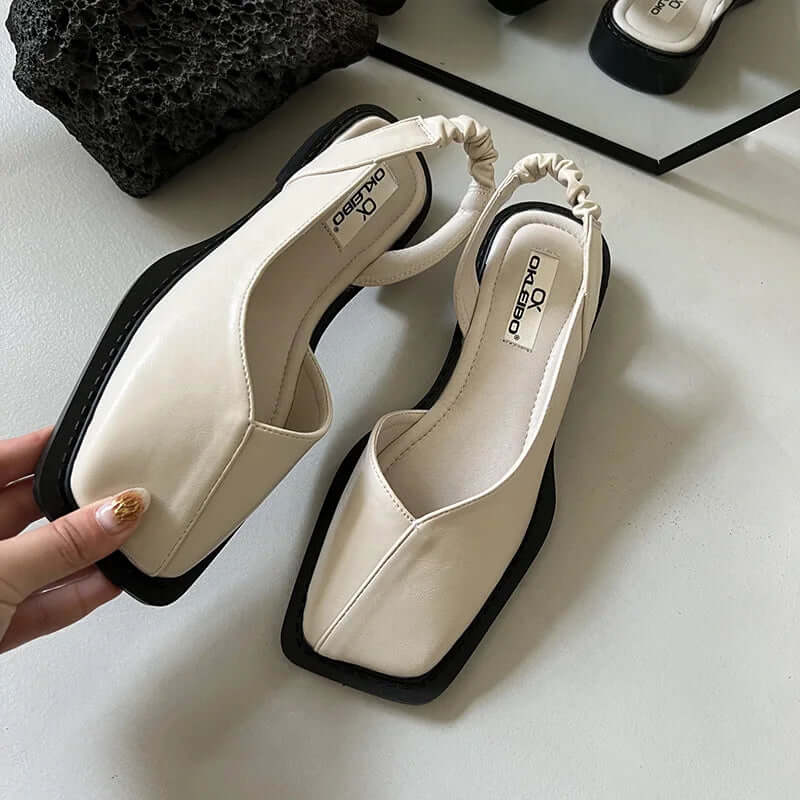 Tessa | Zachte Leer Ballerina Schoenen