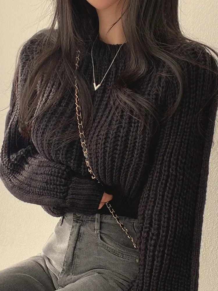 Gebreide Oversized Trui voor Vrouw