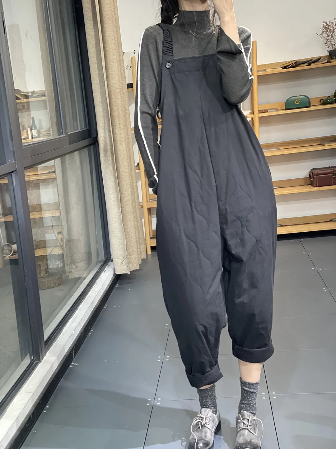 Vrouwelijke Overalls Winter Warm en Casual
