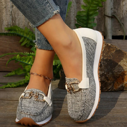 Dames Schoenen Casual Stoffen Loop schoenen
