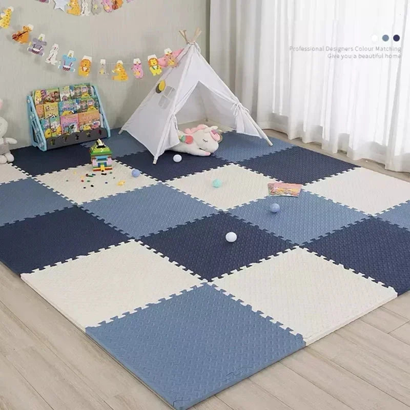 Puzzelmat Baby EVA Foam Vloertegels 30x30cm Antislip Speelmat Kinderen Kruipmat Zachte Speelvloer Babykamer Speelkamer