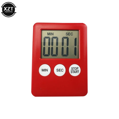 Digitale Keukentimer Magneet LCD Kompakt Keuken Aftellen Countdown Timer Eieren Pasta Koken