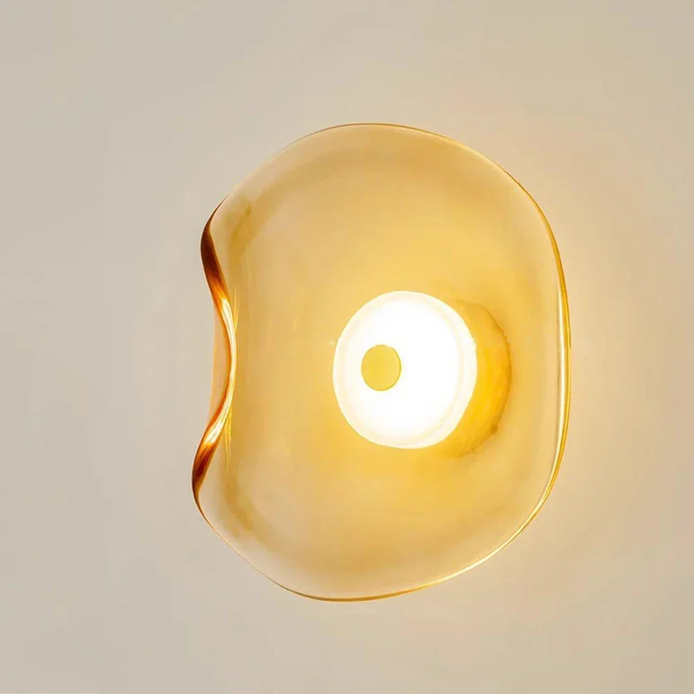 Glazen Wandlamp met LED-verlichting – Modern Design voor Interieur