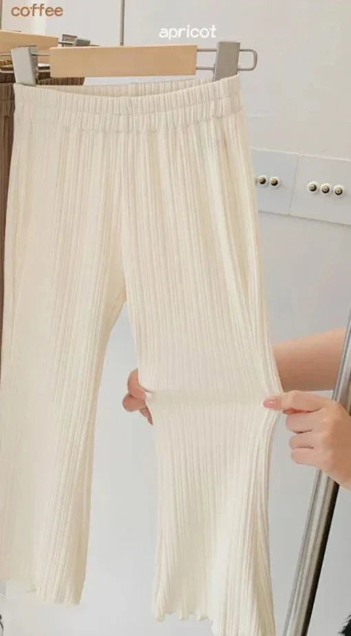 Prinses Broek Flared Zijde Stof - StudioMarella