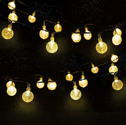 Zonne-energie Fonkelende Tuinverlichting 10 Meter LED Snoer Waterdicht IP65 Buitenverlichting Sfeerlampen voor Tuin Terras en Balkon