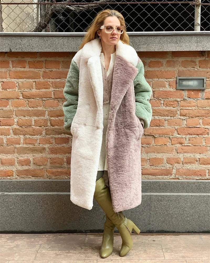 Warme Bontjas voor Vrouw Donzen Jas Winter
