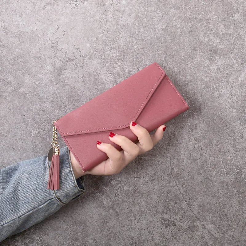 Luxueuze Lederen Portemonnee Elegante Stijl