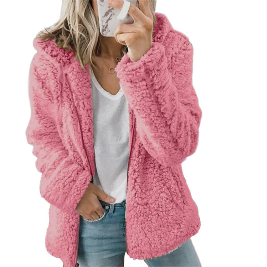 Dames Hooded Jacket Warme Casual Jas - StudioMarella