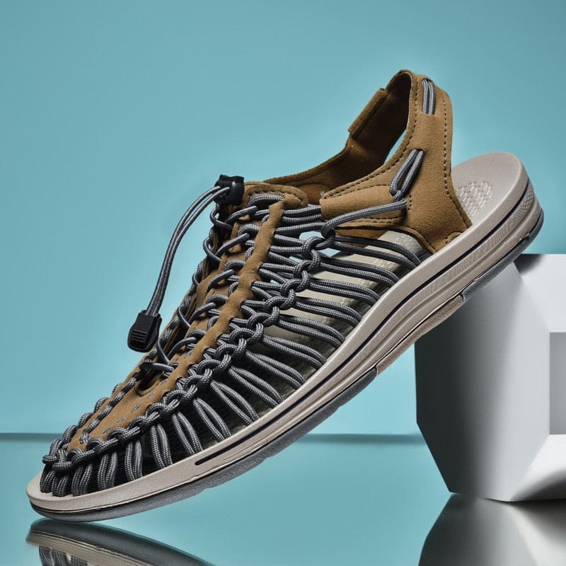 Gevlochten Dames Sandalen – Ademend Design – Lichtgewicht Zomerschoeisel – Flexibele Gummizool – Meerdere Kleuren Verkrijgbaar
