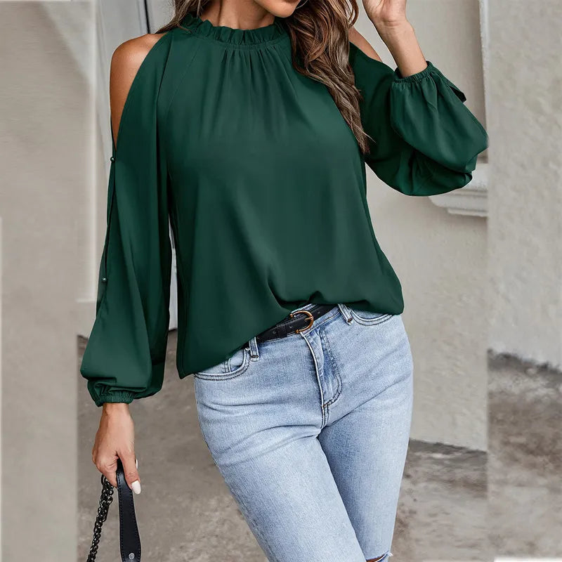 Dames Top Met Lange Mouwen Stijlvolle Look - StudioMarella