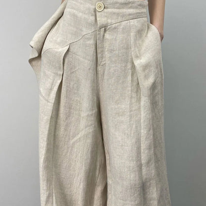 Wijde Broek Asymmetrisch Model voor Vrouw