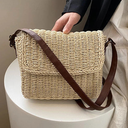 Boho Schoudertas Handgemaakt Leer Uniek Design