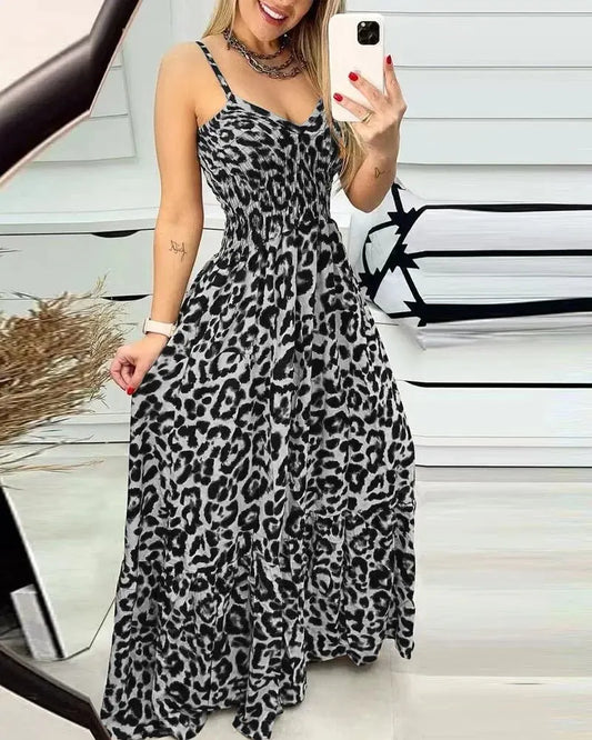 Korte Jurk Hoge Taille Modieus Zomermodel - StudioMarella
