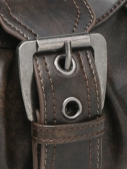 Retro Schoudertas met Studs Y2K Stijl