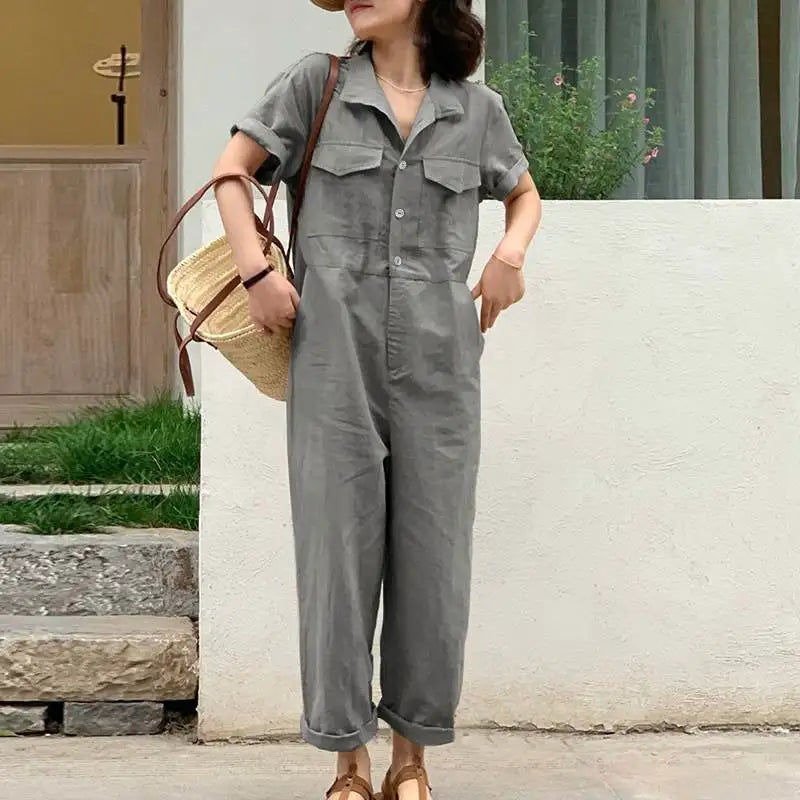 Zomerse Jumpsuit Vrouwelijk Stijlvolle Jurk - StudioMarella