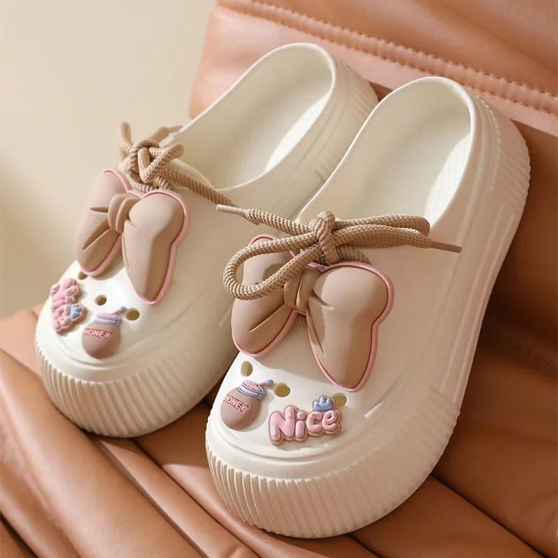 Slippers Strik Zomer Sandalen Comfortabele Dames