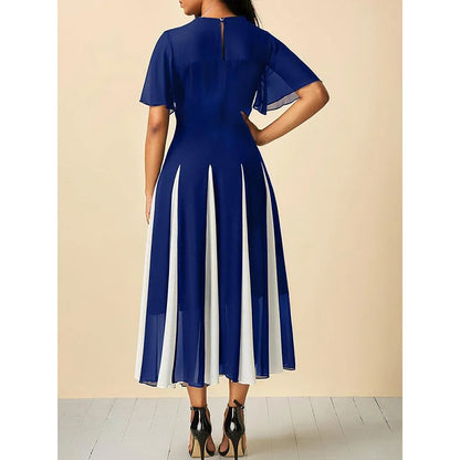Midi Jurk Zomerse Vrouwelijke Stijl