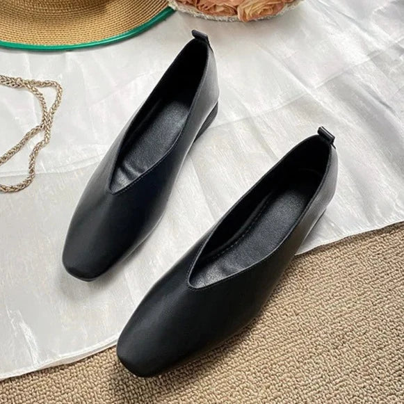Vrouwenschoenen Vierkant Teen Retro Stijl - StudioMarella