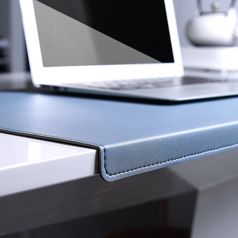 Ergonomische Bureaumat met Polssteun 60-90cm – Antislip Kunstleren Deskpad voor Gaming & Thuiswerken