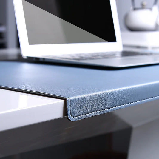 Ergonomische Bureaumat met Polssteun 60-90cm – Antislip Kunstleren Deskpad voor Gaming & Thuiswerken