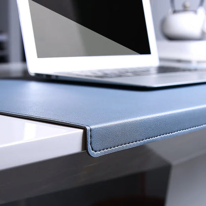 Ergonomisch Bureauonderlegger met Polssteun en Antislip PU-Leder Werkmat voor Kantoor Gaming 60x30 80x32