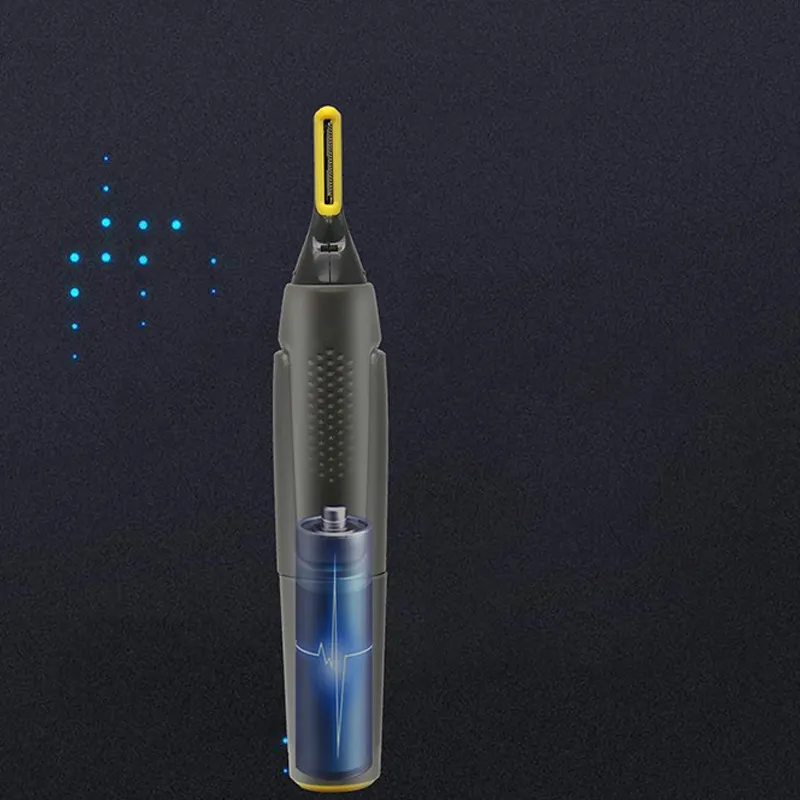 Precisie Trimmer voor Baard, Neus en Wenkbrauwen – Draadloos met LED-Verlichting en Ergonomische Grip