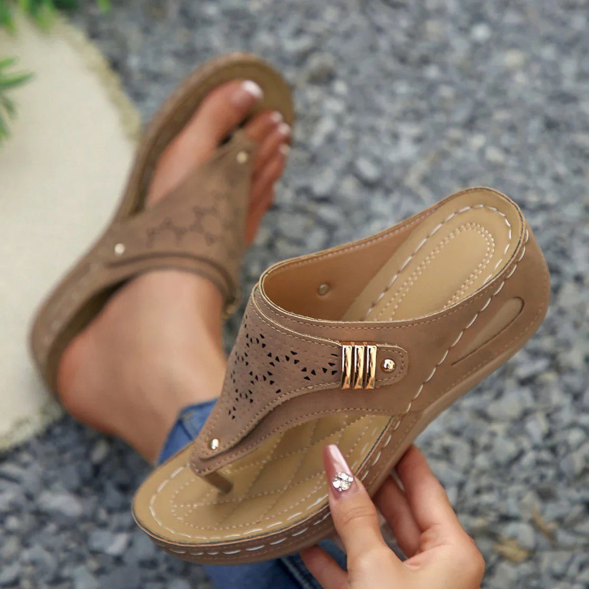 Orthopedische Dames Sandalen Zomer Comfortabel