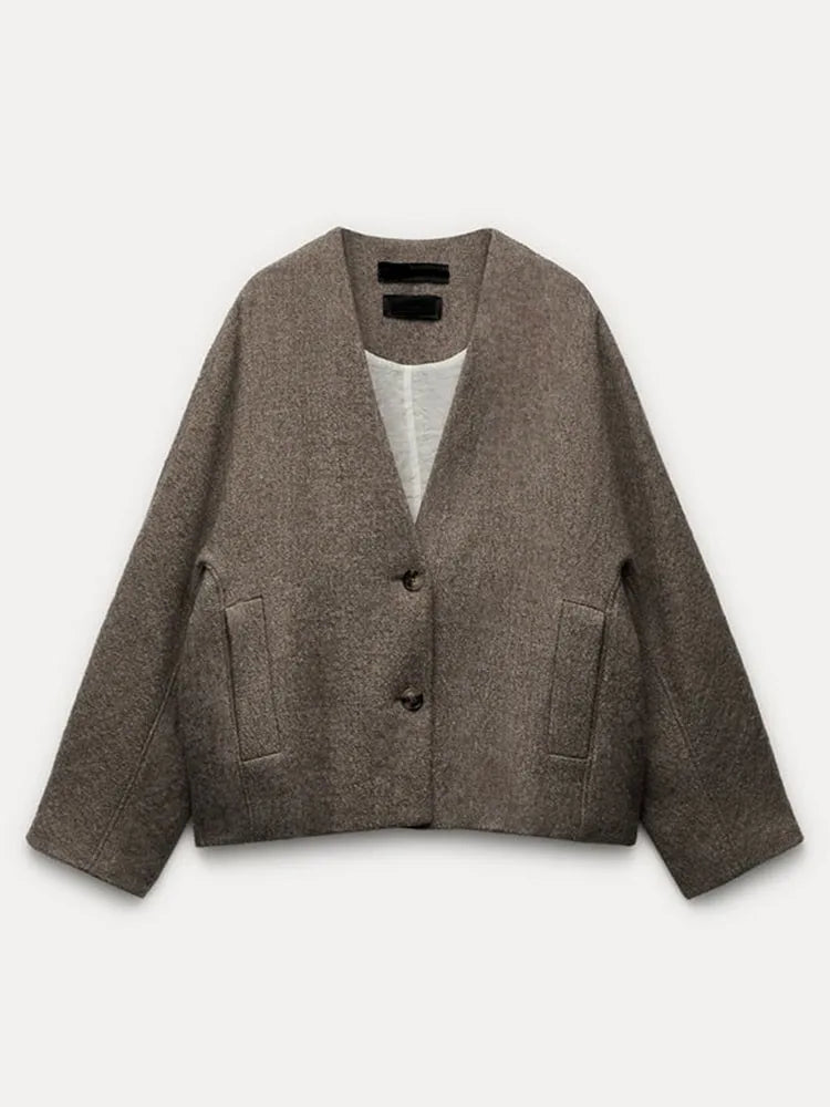 Oversized Blazer Comfortabel Modern Minimalistisch