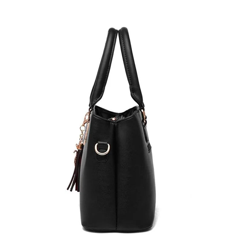 Luxe Fashion Tote Tas met Glanzend Design