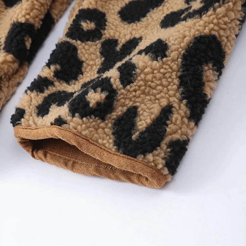 Luipaard Winterjas Warm en Stijlvol Florence Model