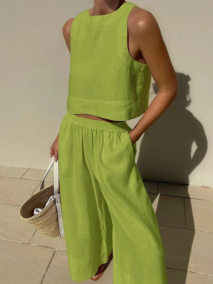 Zomerjurk Set Vrouwelijk Elegant Licht