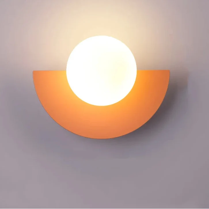 Moderne LED Wandlamp met Geometrisch Design voor Woonkamer & Slaapkamer