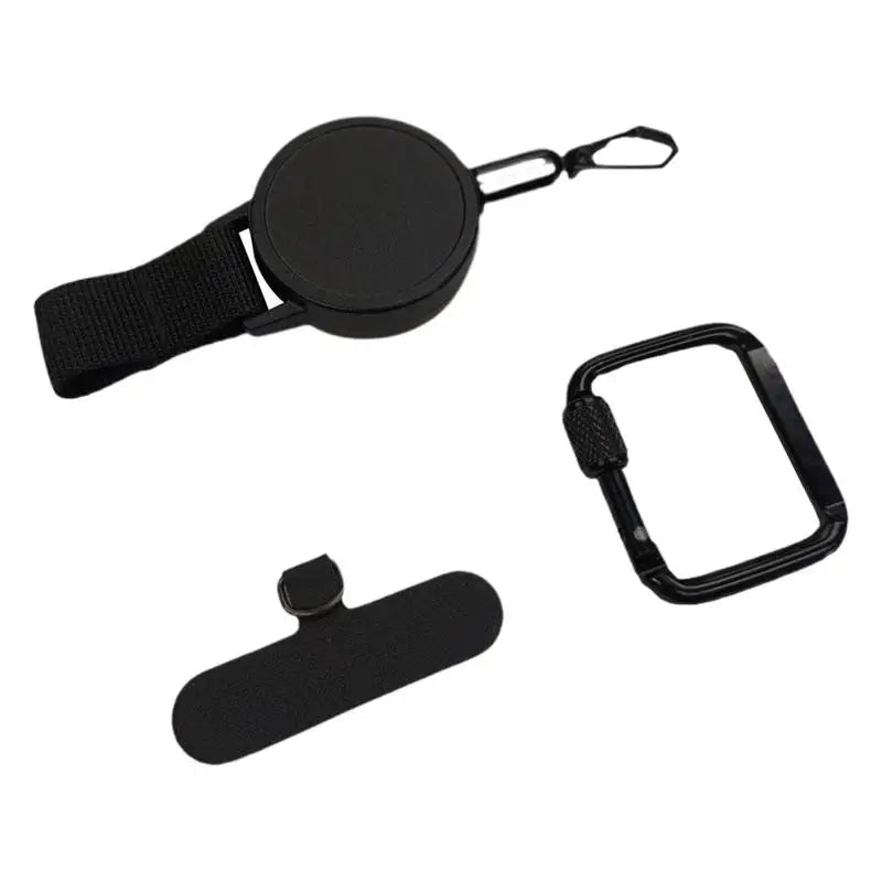 Intrekbare Telefoonhouder met Diefstalbeveiliging en Riemclip voor Actieve Levensstijl
