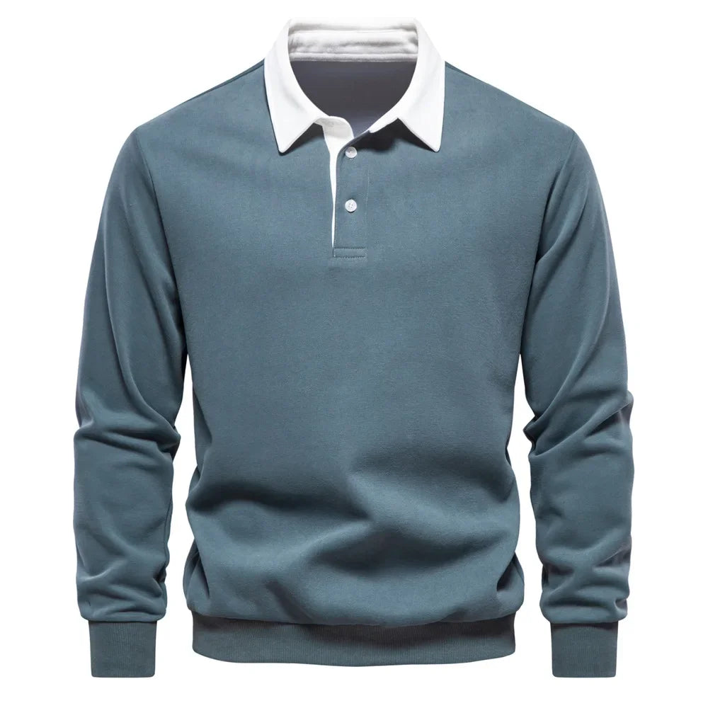 Polo Shirt Mannen Klassiek Wit - StudioMarella