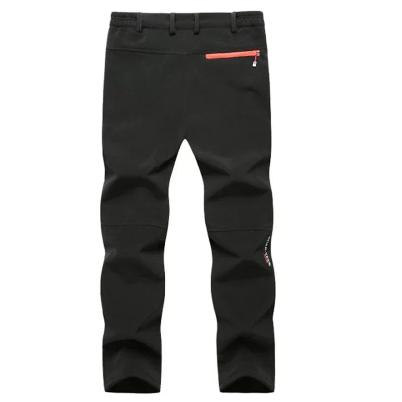 Heren Softshell Wandelbroek Waterdicht Warm Winddicht Outdoor Wandelen Trekking