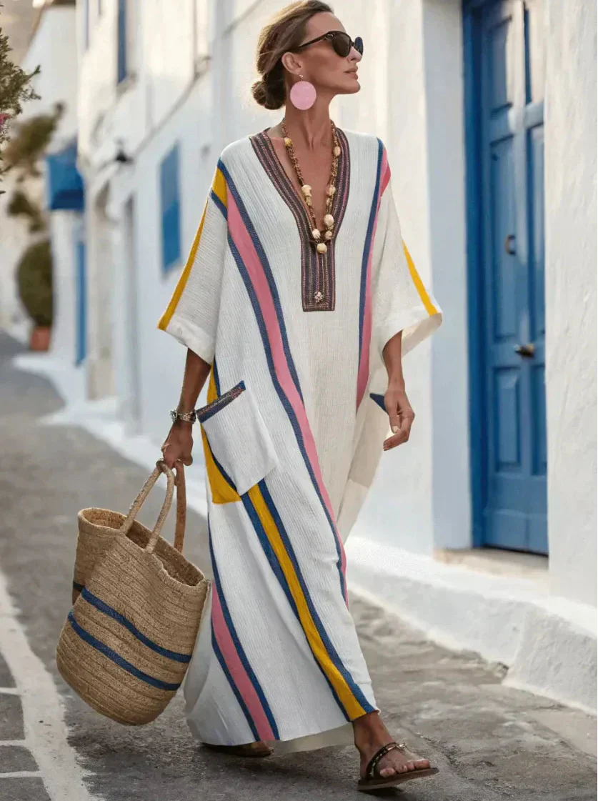 Dames Maxi-jurk Zomerse Stijl Lichtgewicht