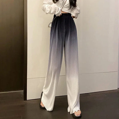 Vintage Hoge Broek Retro Stijl