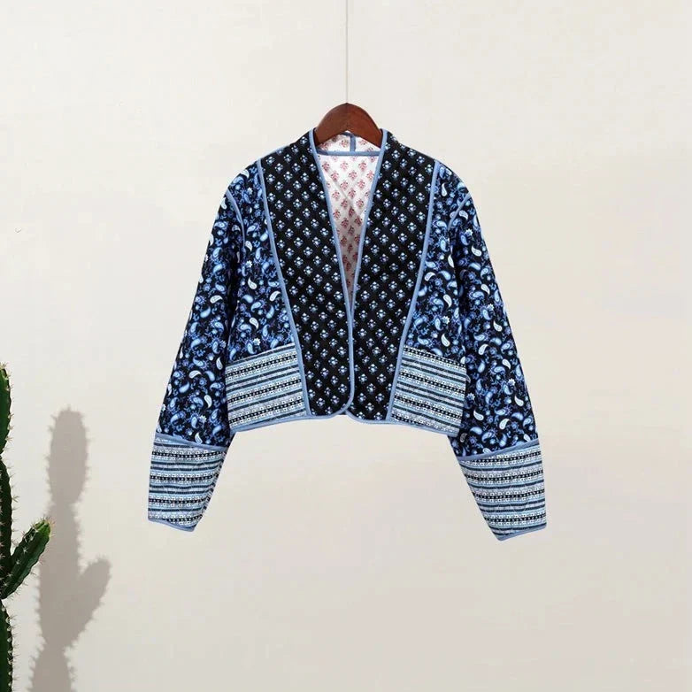 Reversibele Jas Dames Omkeerbaar Katoen