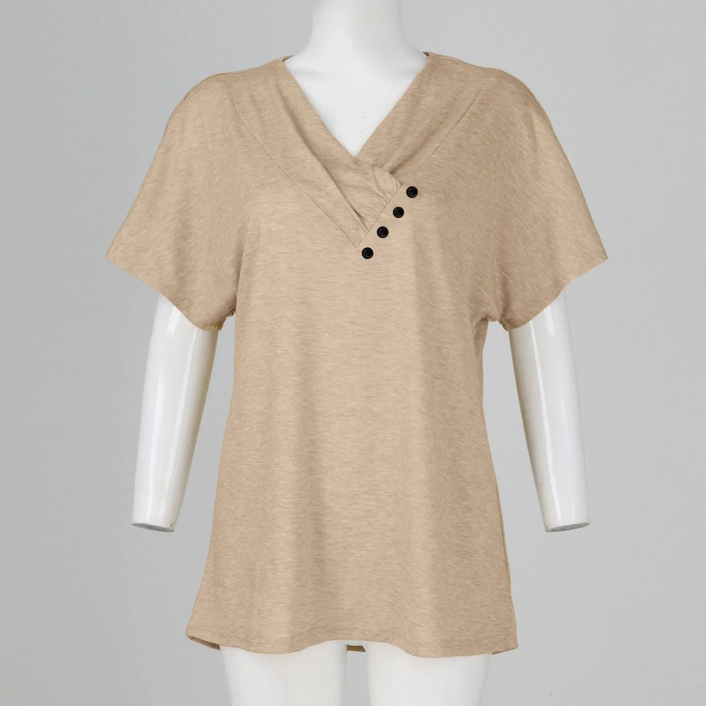 Zomer T-Shirt Vrouwelijk Chic Elegance