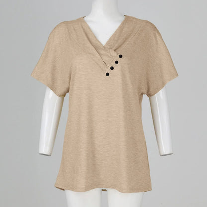 Zomer T-Shirt Vrouwelijk Chic Elegance
