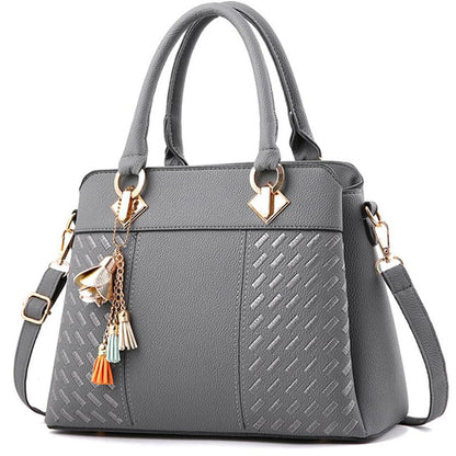 Stijlvolle Crossbody Handtas Leer Small Design