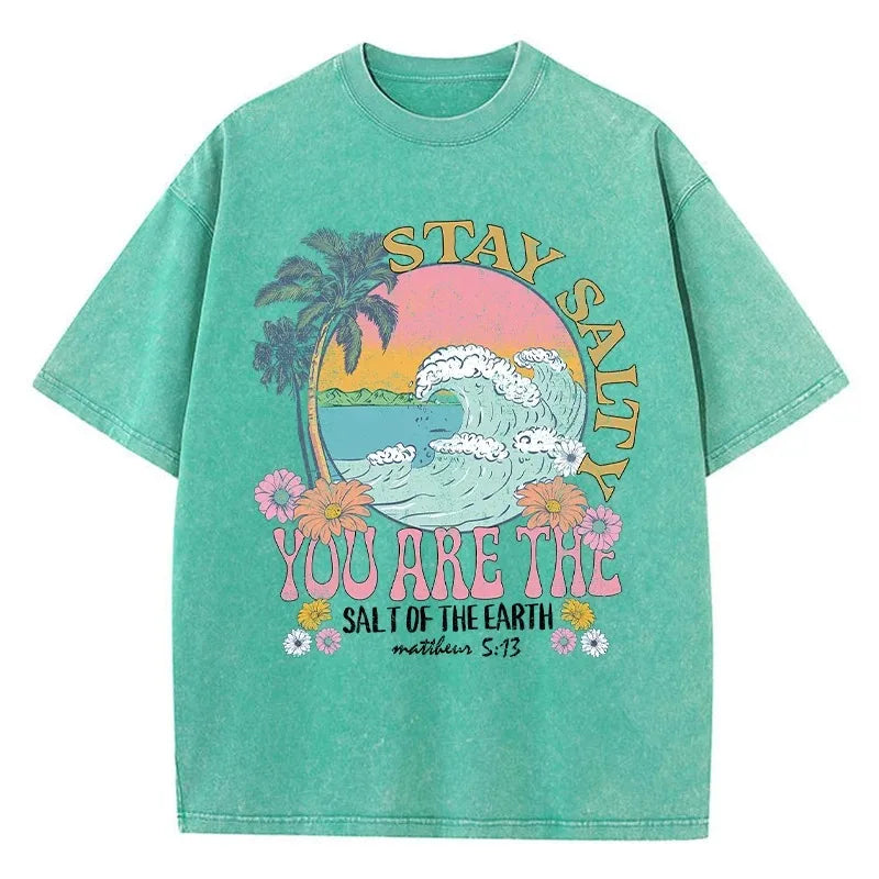 Casual Ocean T-Shirt voor Mannen Zephyr