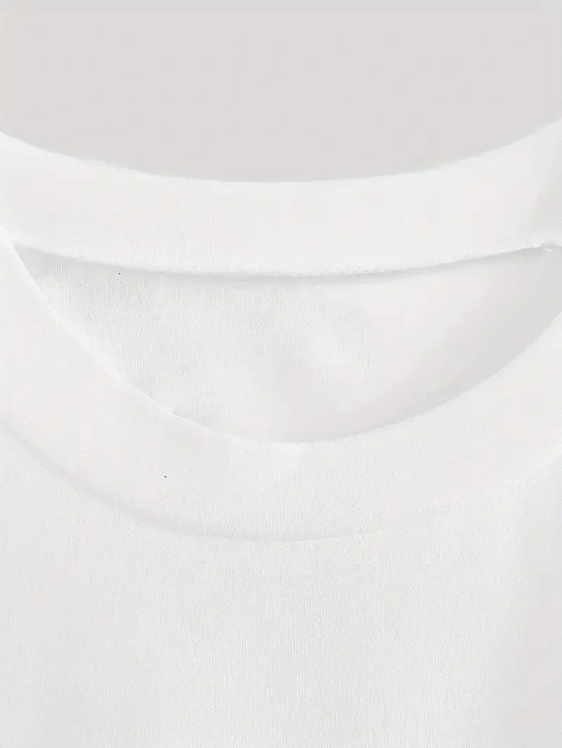 Merel T-shirt Katoen Harajuku Stijl