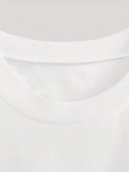 Merel T-shirt Katoen Harajuku Stijl