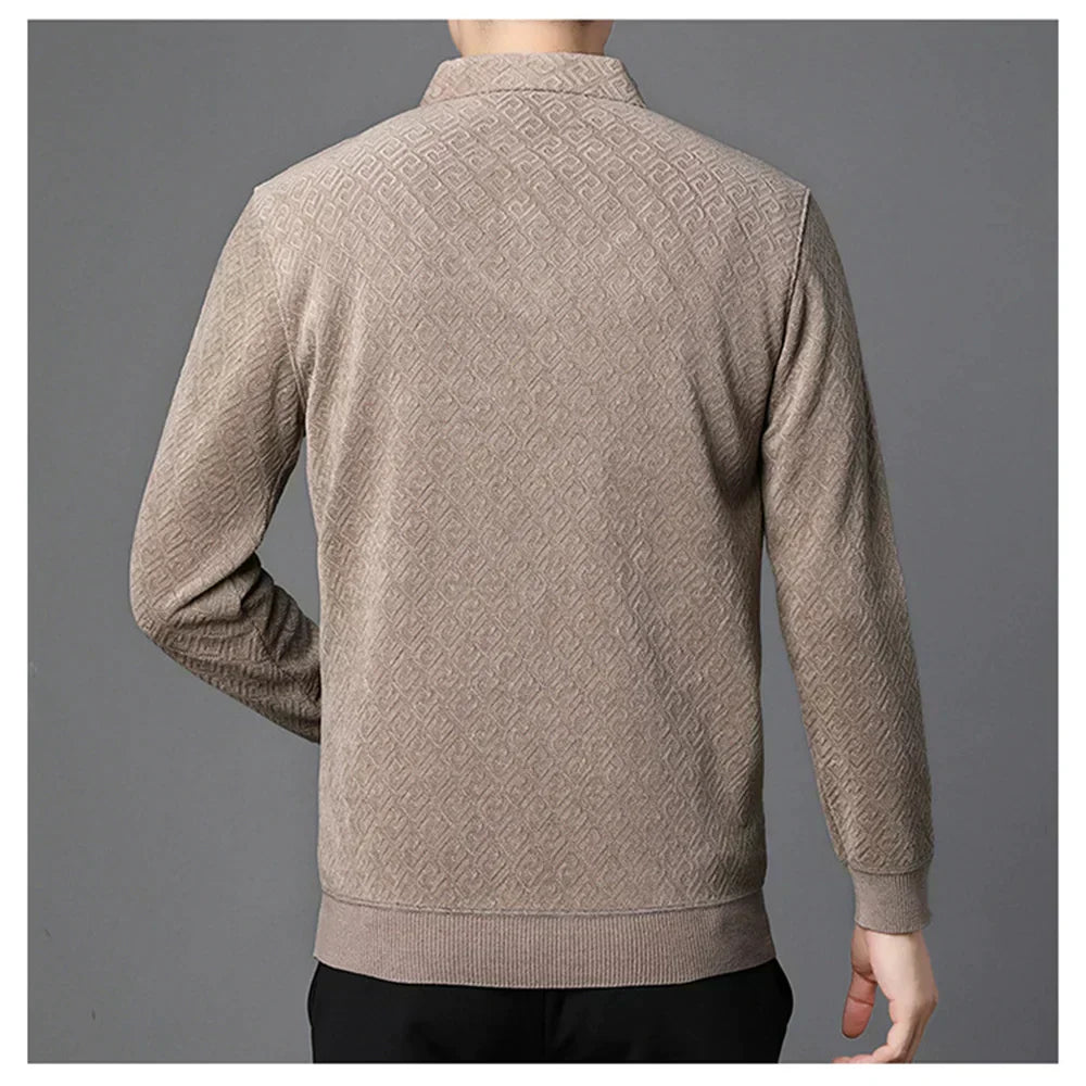 Gebreide Trui Wolmix Tijdloos Elegante Stijl
