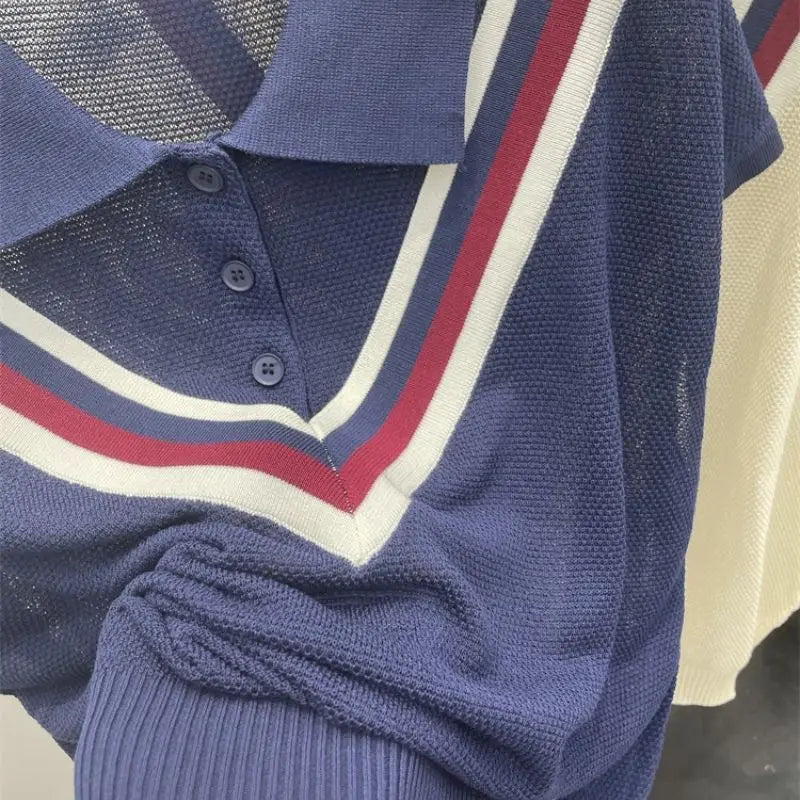 Zomer Polo Shirt HorizonElegance Lichte Kleur